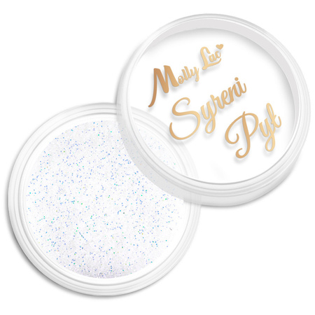 Polvo para uñas MollyLac «Polvo de sirena», bote de 2,5 g, n.º 7