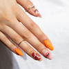 Vernis hybride MollyNails Neons Neon Red sans HEMA/Di-HEMA, 8 g, n° 77