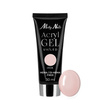 Gel acrílico Polygel para la extensión de uñas AcrylGel MollyNails sin HEMA/Di-HEMA, tono nude, 30 ml