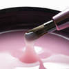 Oval Pro Gel rose gold automatic gel brush MollyNails No. 6