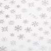 Autocollants pour ongles fins et adhésifs, motif de Noël, MollyNails F282, argentés