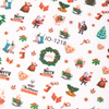 Autocollants de Noël pour les ongles JO-1218