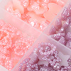 Boîte à bijoux décorée de nœuds, d'étoiles et de cœurs BKHZ-014