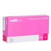 Guantes desechables de nitrilo para diagnóstico y protección Easycare Nitrile Pink, talla S, color rosa, 100 unidades