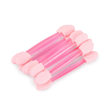 Applicatore a forma di marionetta per l'applicazione del glitter MollyNails, rosa, 10 pezzi