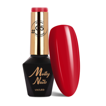 Гібридний лак MollyNails Classic від Моніки Мельнічук, без HEMA/Di-HEMA, 8 г, № C5