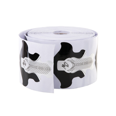 Plantillas para moldes de uñas, 100 unidades, aluminio premium, MollyLac
