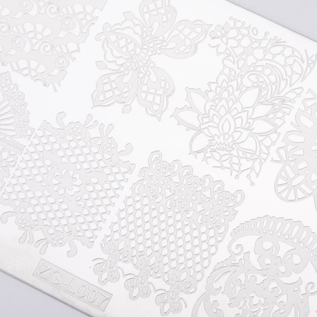 Plate for stamps with patterns ZG-L007