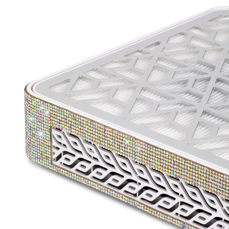 Aspirateur à poussière professionnel à cartouche avec fonctions TURBO et PAUSE X15 41W MollyNails avec strass