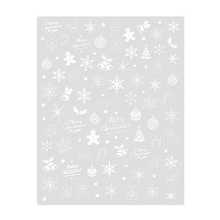 Autocollants de Noël pour les ongles MollyNails SD-2076