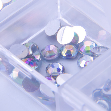 Opalierende Strasssteine, Set in einer Box, ca. 1000 Stück