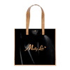 Schwarz-goldene Lunch-Tasche XL von MollyLac
