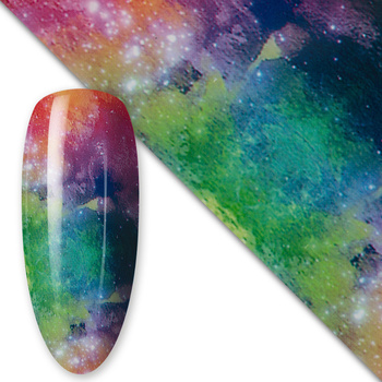 Lámina de transferencia para uñas de 80 cm Cosmic n.º 11