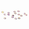 Strass pour ongles en verre SS10 Crystal AB, environ 50 pièces.