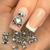 MollyNails 3D teddy bear nail decorations No. 1, 10 pieces