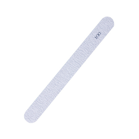 Replacement abrasive caps for straight metal file (zebra color) grit 100, 10 pcs