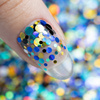 Bunte Nagelverzierung Pop-Up! Sommersprossen, Konfetti, Tropfen, Punkte, Kreise – Princess Nails Nr. 10, 20 g