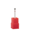 Diamond ball cutter, 4 mm, red, delicate