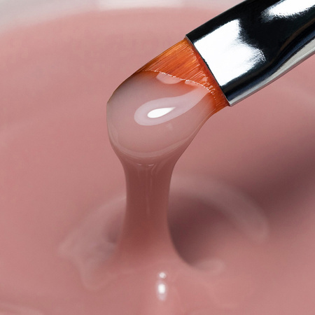 Budujący gęsty żel twardy galaretka Jelly Builder Gel MollyNails Coffee Blush HEMA/Di-HEMA Free 50g