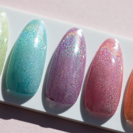 Lakier hybrydowy MollyNails Flashing Holo in Bottle 8g