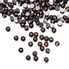 Strass en verre pour ongles SS3 Jet Hematite, environ 50 pièces.