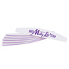 Nail file Safe Package MollyLac boat purple medium 180/240 CU-05 Best Quality