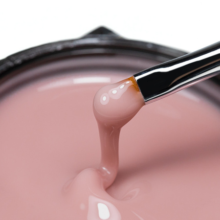 Самовирівнювальний гель-білдер середньої густини MollyNails Coffee Blush, без HEMA/Di-HEMA, 50 г