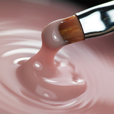 Gel espeso para la aplicación de uñas Salon Cover Soft Jelly de Ewelina Staszak MollyLac, sin HEMA ni Di-HEMA, 50 g