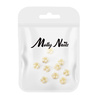 3D-Perlenblumen-Nageldekorationen von MollyNails Nr. 1, 10 Stück