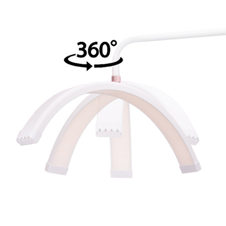 45W Floor-Standing Shadowless White LED Cosmetic Arc Lamp HQ-U28