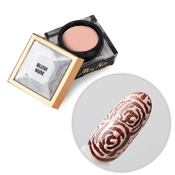 Creative Flow Color Gel  - Gel creativo para Nail Art que permite crear efectos difuminados y diseños suaves. MollyNails Blush Nude. Sin HEMA ni Di-HEMA. 5 g