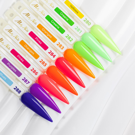 LED/UV-Gel-Nagellack Vivid Vibes Nr. 284 Pink Riot von MollyNails, HEMA/Di-HEMA-frei, 8 g
