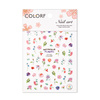 Self-adhesive flower nail stickers CA-422
