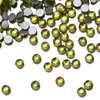 Glas-Strasssteine für Nägel SS3 Olivine, ca. 50 Stück