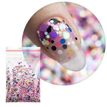 Pop-Up! Lentiggini, confetti, goccioline, puntini, cerchietti Princess Nails per decorare le unghie n. 5 20 g