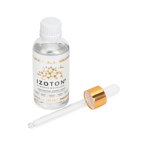 IZOTON® by Monika Mielniczuk MollyNails : liquide auxiliaire professionnel pour la déshydratation, l'adhérence, la manucure et l'inhibition de l'acrylo-gel, 50 ml