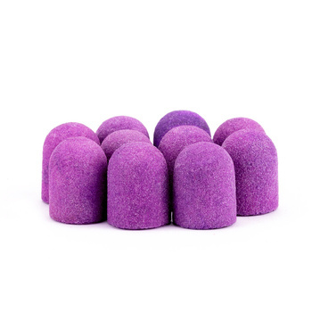 Накладки для педикюру 7 мм, градація 180, 10 шт. Fabric Podo AlleMed, фіолетовий (Purple)
