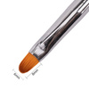 Pennellino ovale per gel MollyNails n. 6