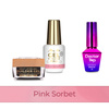 MollyNails PRO MATCH SYSTEM 2+1 Pink Sorbet 2 Aufbau-Gele + Doctor Top 10 g