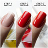 MollyNails Vinyl Effect System 3-STEP Essentials Set – Fire Red