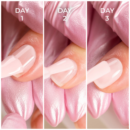 Soin protecteur et fortifiant 3-Step System Botanical Strong Nail Conditioner MollyNails 10 ml