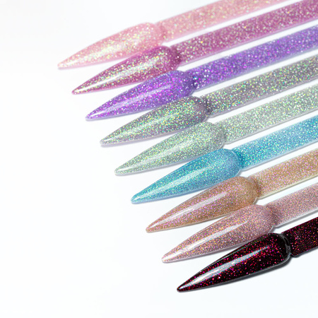 Lakier hybrydowy MollyNails Shocking Shine Spacewalker HEMA/Di-HEMA Free 8g Nr 683