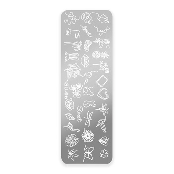Plate for stamps with patterns SU-06