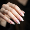Creative Flow Color Gel - Gel creativo per Nail Art per realizzare motivi sfumati e delicati MollyNails Black Senza HEMA/Di-HEMA 5 g