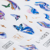Self-adhesive butterfly nail stickers L-H003