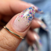 Getrocknete Blumen zur Nagelverzierung MollyLac White, 5 Stück