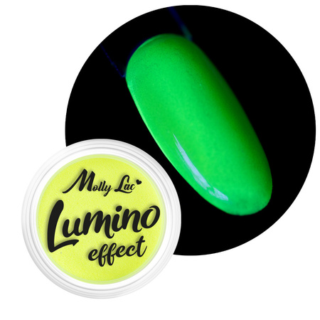 MollyLac Lumino Effect Nr. 4 – im Dunkeln leuchtender Nagelstaub
