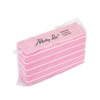 Doppelseitige Polierscheibe „Buffer mini“ – breit, Medium 100/180, rosa, MollyLac, 5 Stück