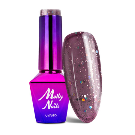 Lakier hybrydowy MollyNails Bling it on! Shinemazing 8g Nr 508