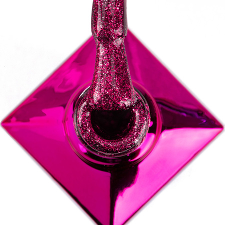 MollyNails Luxury Glam Midnight Kiss Hybridlack 8 g Nr. 548